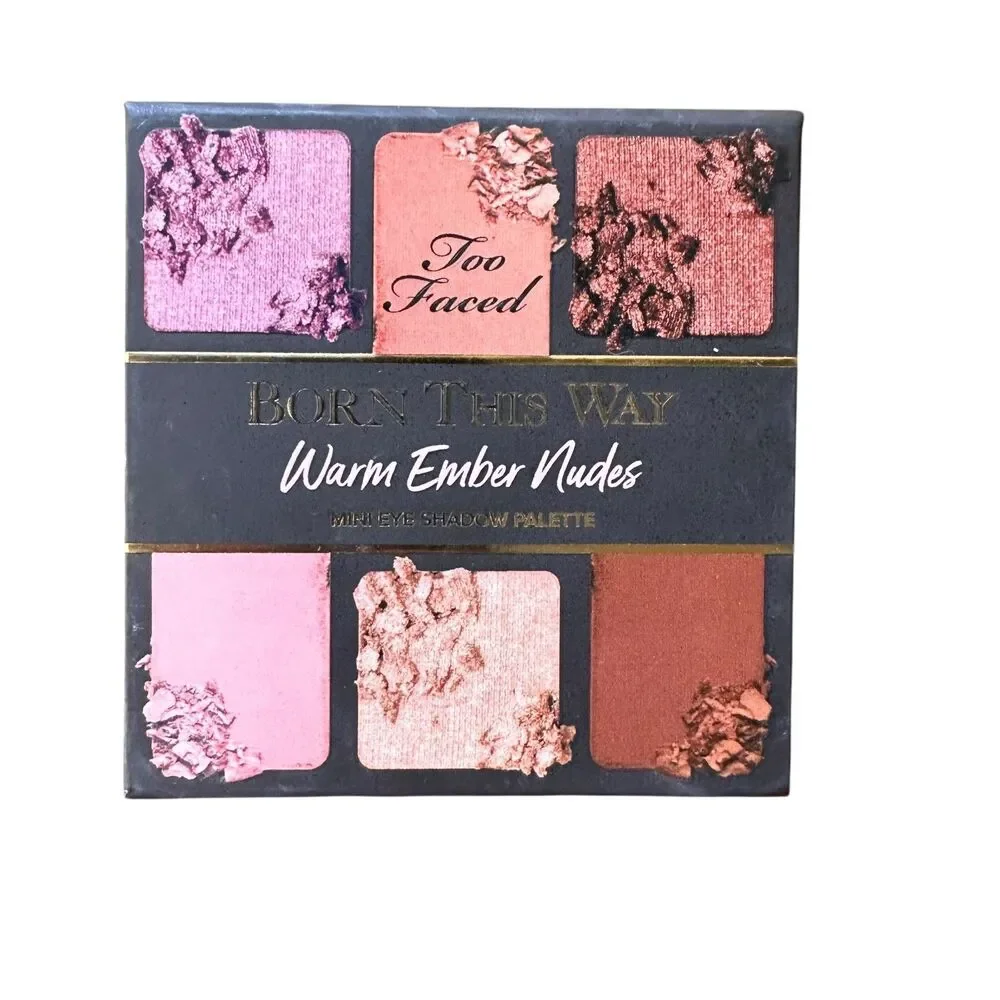 BORN THIS WAY Warm Ember Nudes Mini Eyeshadow Palette‎ NEW